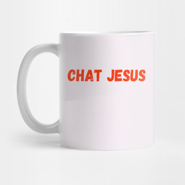 Chat Jesus (orange over..) by Abby Anime